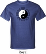 Yoga Ying Yang Trigrams Mens Tall Shirt