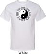 Yoga Ying Yang Trigrams Mens Tall Shirt