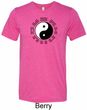 Yoga Ying Yang Trigrams Mens Tri Blend Crewneck Shirt