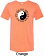 Yoga Ying Yang Trigrams Mens Tri Blend Crewneck Shirt