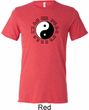 Yoga Ying Yang Trigrams Mens Tri Blend Crewneck Shirt