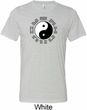 Yoga Ying Yang Trigrams Mens Tri Blend Crewneck Shirt