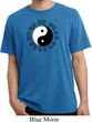 Yoga Ying Yang Trigrams Pigment Dyed Shirt