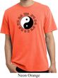 Yoga Ying Yang Trigrams Pigment Dyed Shirt