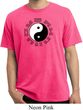 Yoga Ying Yang Trigrams Pigment Dyed Shirt