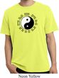 Yoga Ying Yang Trigrams Pigment Dyed Shirt