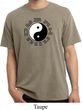 Yoga Ying Yang Trigrams Pigment Dyed Shirt