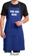You Are Here Full Length Apron with Pockets