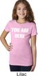 You Are Here Girls Shirt