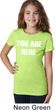 You Are Here Girls Shirt