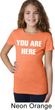You Are Here Girls Shirt