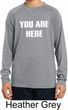 You Are Here Kids Dry Wicking Long Sleeve Shirt