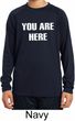 You Are Here Kids Dry Wicking Long Sleeve Shirt