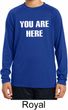 You Are Here Kids Dry Wicking Long Sleeve Shirt