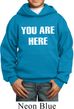 You Are Here Kids Hoodie