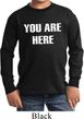 You Are Here Kids Long Sleeve Shirt
