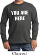 You Are Here Kids Long Sleeve Shirt