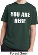You Are Here Kids Moisture Wicking Shirt
