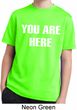 You Are Here Kids Moisture Wicking Shirt