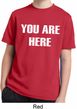 You Are Here Kids Moisture Wicking Shirt