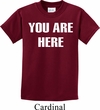 You Are Here Kids Shirt