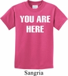 You Are Here Kids Shirt