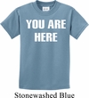 You Are Here Kids Shirt