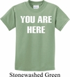 You Are Here Kids Shirt