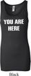 You Are Here Ladies Longer Length Tank Top