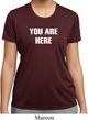 You Are Here Ladies Moisture Wicking Shirt