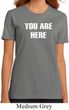 You Are Here Ladies Organic Shirt