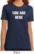 You Are Here Ladies Organic Shirt