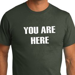 You Are Here Organic Shirt You Are Here Organic Shirt