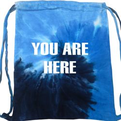 You Are Here Tie Dye Bag You Are Here Tie Dye Bag