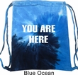 You Are Here Tie Dye Bag
