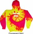 You Are Here Tie Dye Hoodie