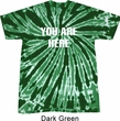 You Are Here Twist Tie Dye Shirt