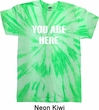 You Are Here Twist Tie Dye Shirt