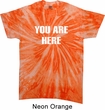 You Are Here Twist Tie Dye Shirt