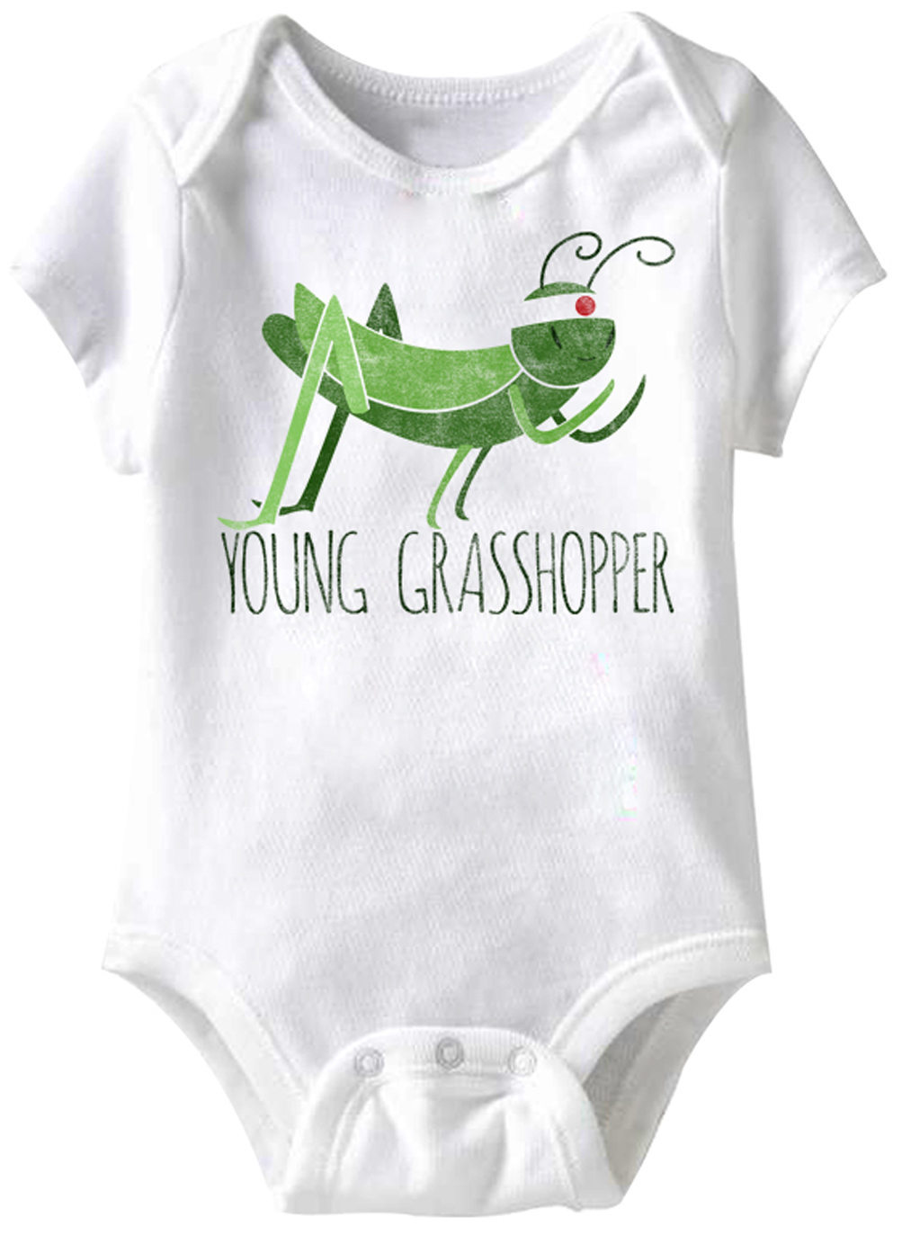 Young Funny Baby Romper White Infant Babies Creeper Funny