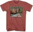 Zion National Park in Utah Adult T-shirt - Clay Red