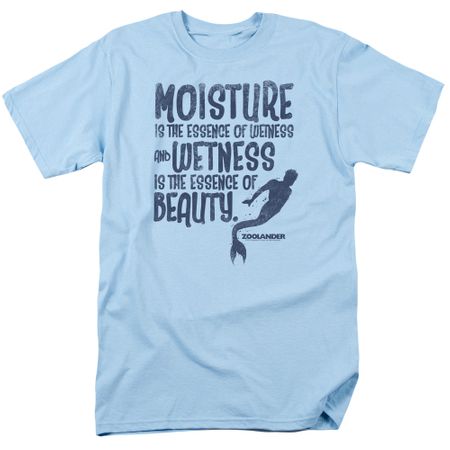 Zoolander Shirt Merman Light Blue Tee T-Shirt