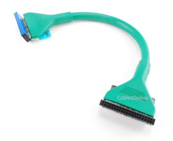 1 ft. Ultra ATA 33/100/133 IDE 40-Pin | 80-Wire Round Cable - Green