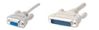 10' DB9 Female to DB25 Male Modem Cable
