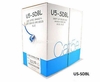 1000ft CAT5e RJ45 24AWG 350mhz CMR Solid Blue Ethernet Cable Pull Box