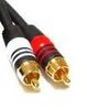 12 ft 2-RCA Audio M/M Premium 22-AWG Cable 12 ft 2-RCA Audio M/M Premium 22-AWG Cable