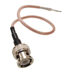 1ft BNC Male to Open-end RG316 Coaxial Pigtail Cable