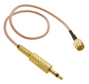 1ft SMA Male to 3.5mm (1/8") TS Male RG316 Cable