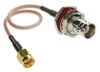 1ft SMA Male to BNC Bulkhead Female RG316 Cable