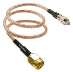 Straight TS9 Female Jack To SMA Male Plug RG316 Coaxial Pigtail Cable Assembly E - Foto 7